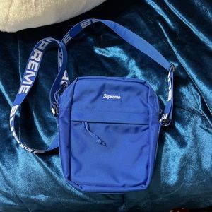 Supreme Shoulder Bag Blue